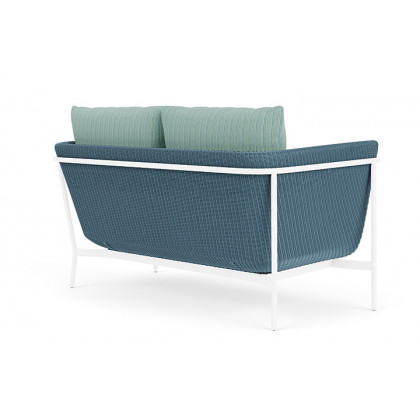 Lloyd Flanders™ Solstice Loveseat  - Stillwater, White