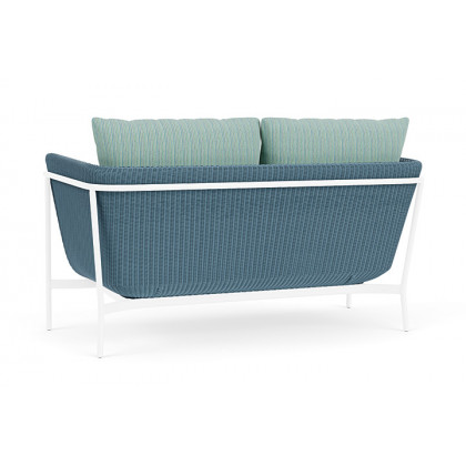 Lloyd Flanders™ Solstice Loveseat  - Stillwater, White