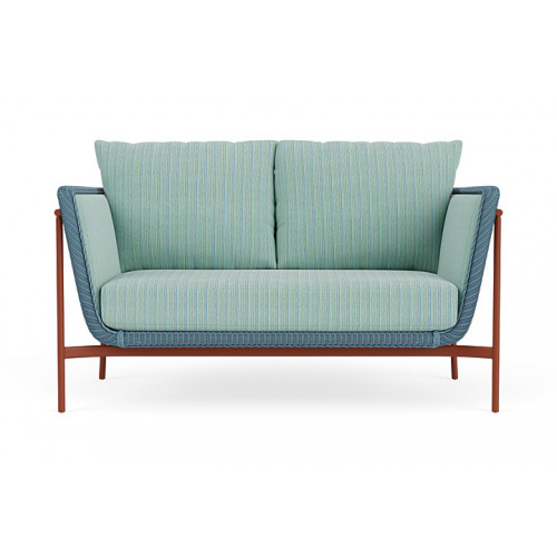 Lloyd Flanders™ Solstice Loveseat  - Stillwater, Terracotta