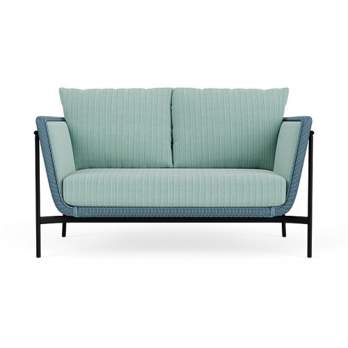 Lloyd Flanders™ Solstice Loveseat  - Stillwater, Ebony