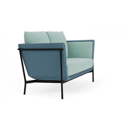 Lloyd Flanders™ Solstice Loveseat  - Stillwater, Ebony