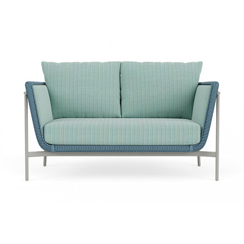 Lloyd Flanders™ Solstice Loveseat  - Stillwater, Platinum
