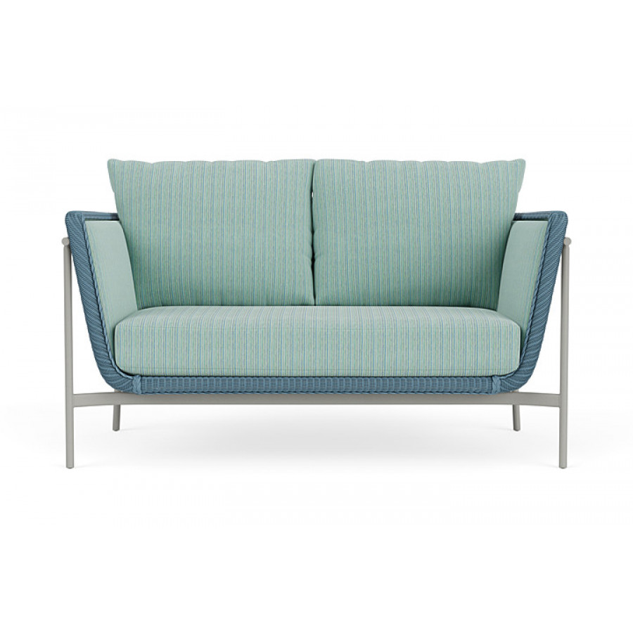 Lloyd Flanders™ Solstice Loveseat  - Stillwater, Platinum