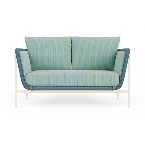 Lloyd Flanders™ Solstice Loveseat  - Stillwater, Ivory