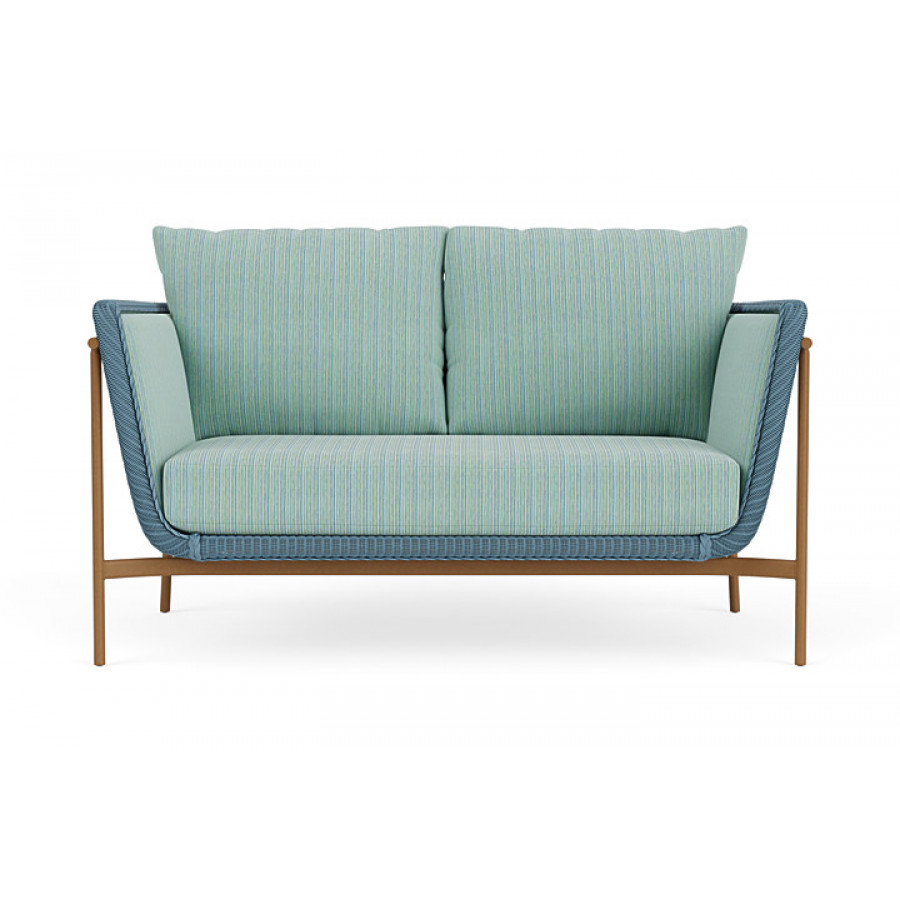 Lloyd Flanders™ Solstice Loveseat  - Stillwater, Hickory