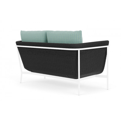 Lloyd Flanders™ Solstice Loveseat  - Charcoal, White