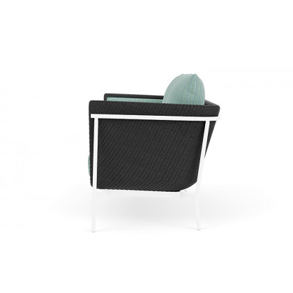 Lloyd Flanders™ Solstice Loveseat  - Charcoal, White