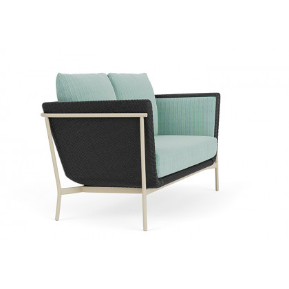 Lloyd Flanders™ Solstice Loveseat  - Charcoal, Linen
