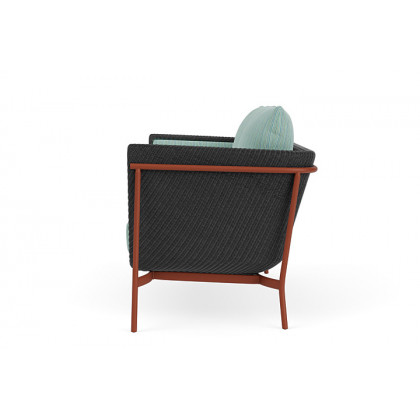 Lloyd Flanders™ Solstice Loveseat  - Charcoal, Terracotta