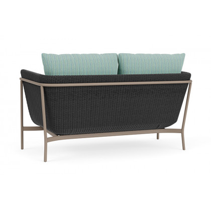 Lloyd Flanders™ Solstice Loveseat  - Charcoal, French Beige
