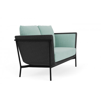 Lloyd Flanders™ Solstice Loveseat  - Charcoal, Ebony