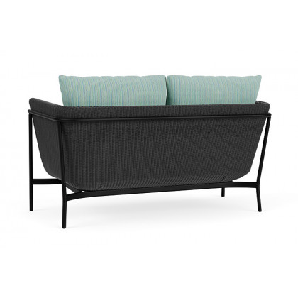 Lloyd Flanders™ Solstice Loveseat  - Charcoal, Ebony