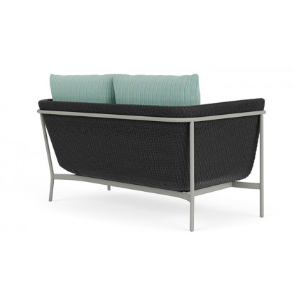 Lloyd Flanders™ Solstice Loveseat  - Charcoal, Platinum