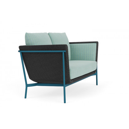 Lloyd Flanders™ Solstice Loveseat  - Charcoal, Peacock