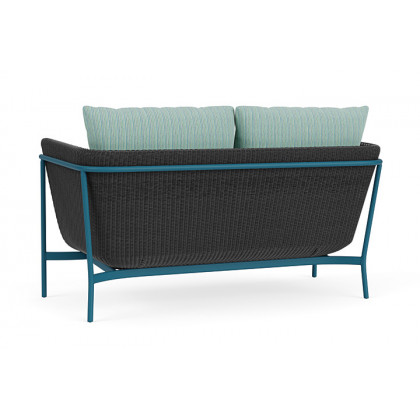 Lloyd Flanders™ Solstice Loveseat  - Charcoal, Peacock