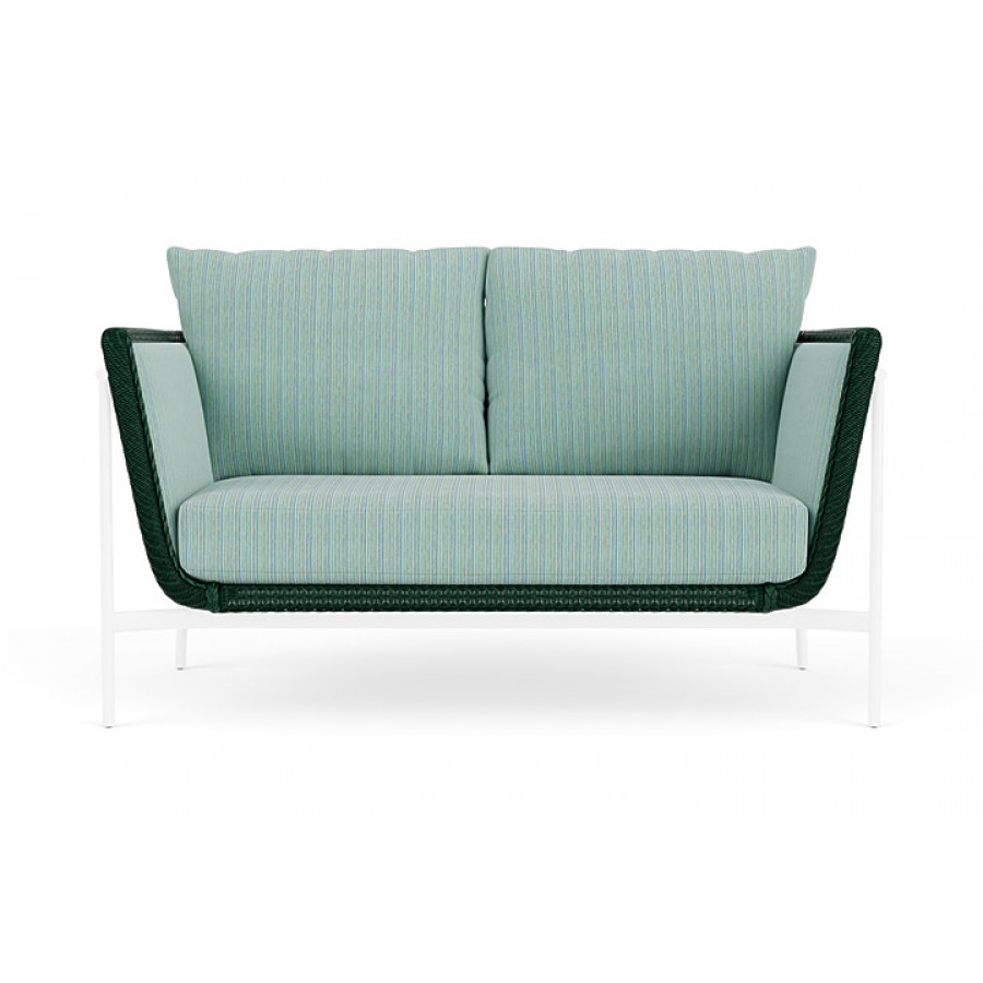 Lloyd Flanders™ Solstice Loveseat  - Woodland, White