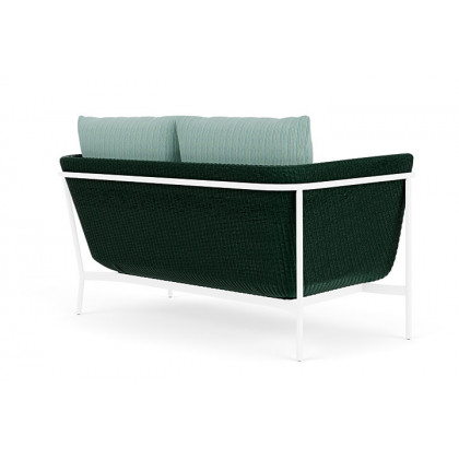 Lloyd Flanders™ Solstice Loveseat  - Woodland, White