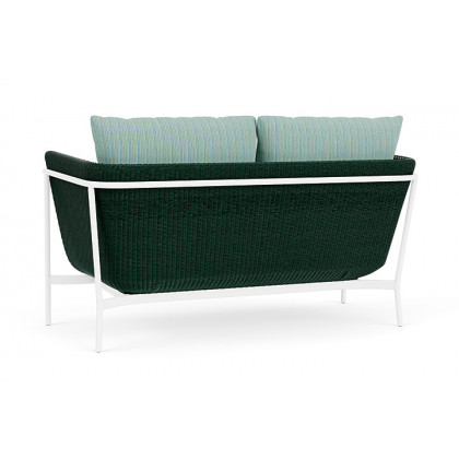 Lloyd Flanders™ Solstice Loveseat  - Woodland, Matte White