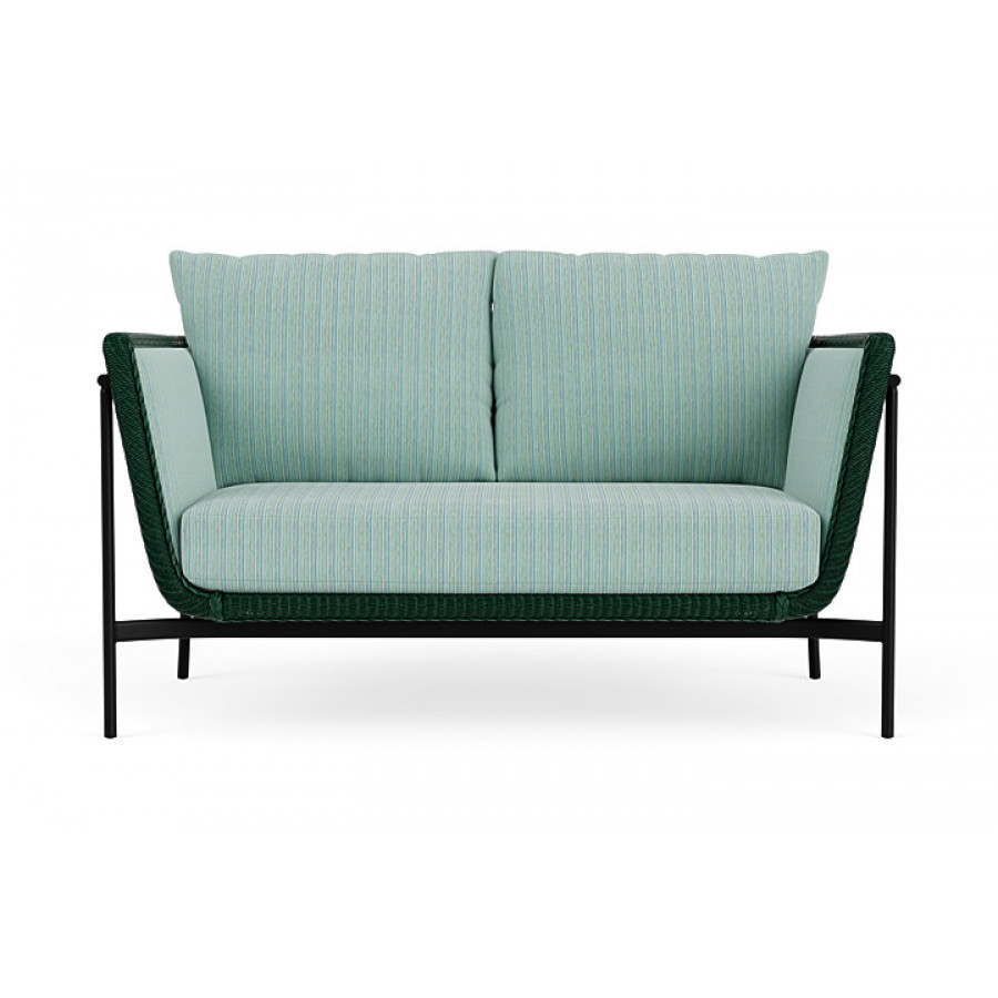 Lloyd Flanders™ Solstice Loveseat  - Woodland, Ebony