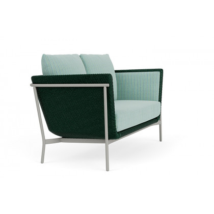 Lloyd Flanders™ Solstice Loveseat  - Woodland, Platinum
