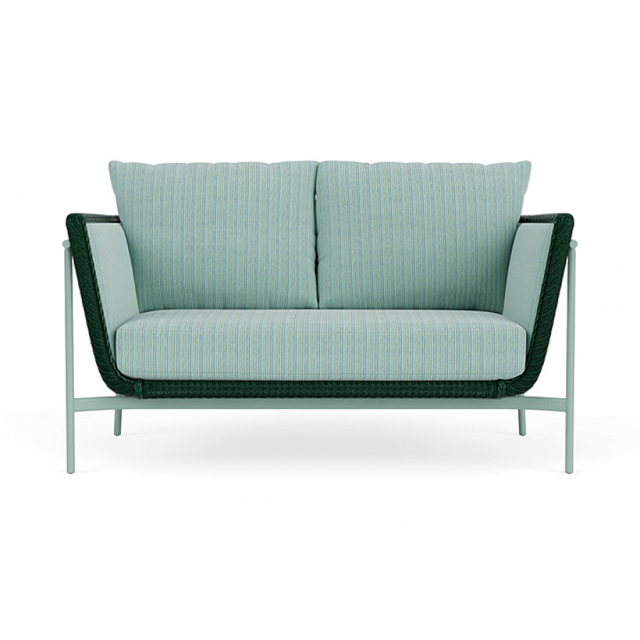 Lloyd Flanders™ Solstice Loveseat  - Woodland, Sea Glass
