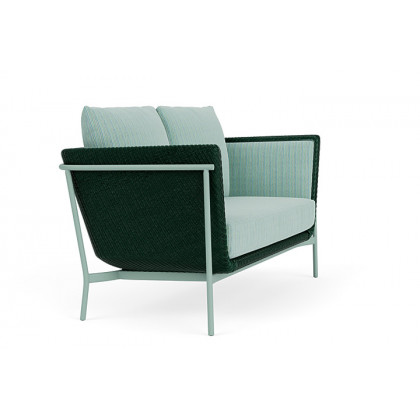 Lloyd Flanders™ Solstice Loveseat  - Woodland, Sea Glass
