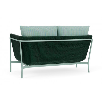 Lloyd Flanders™ Solstice Loveseat  - Woodland, Sea Glass