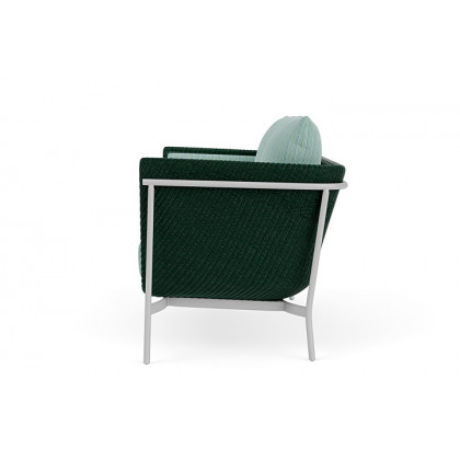 Lloyd Flanders™ Solstice Loveseat  - Woodland, Metallic Silver