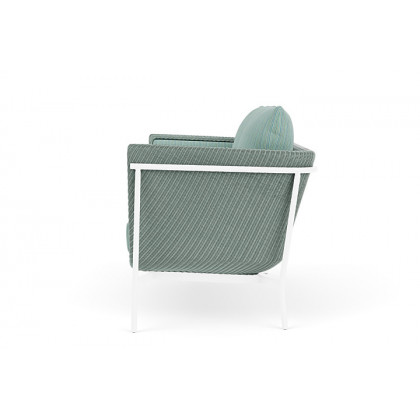 Lloyd Flanders™ Solstice Loveseat  - Sea Glass, White