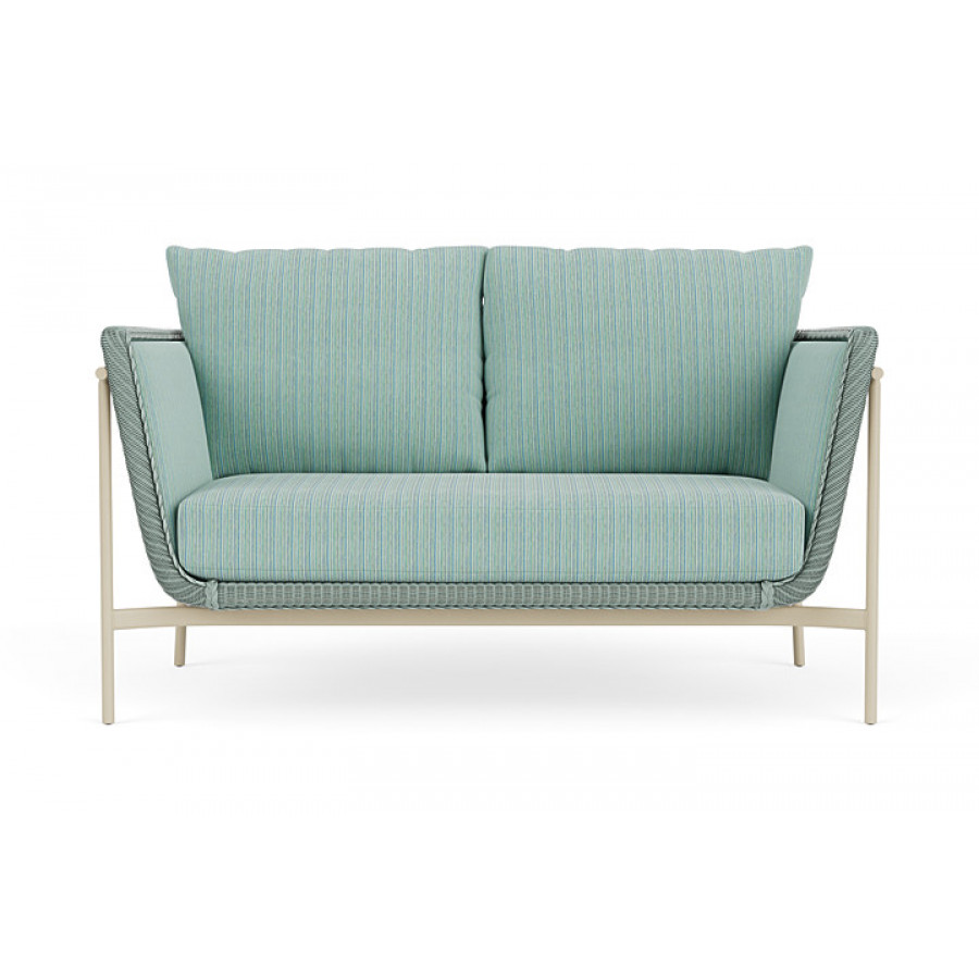 Lloyd Flanders™ Solstice Loveseat  - Sea Glass, Linen