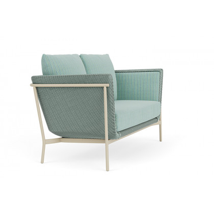 Lloyd Flanders™ Solstice Loveseat  - Sea Glass, Linen