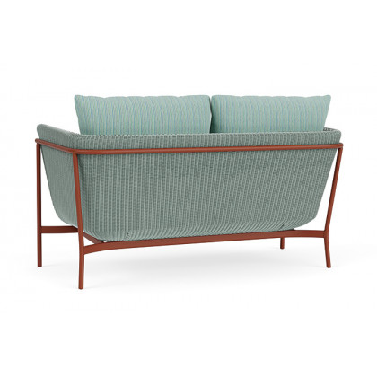 Lloyd Flanders™ Solstice Loveseat  - Sea Glass, Terracotta