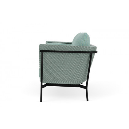 Lloyd Flanders™ Solstice Loveseat  - Sea Glass, Ebony
