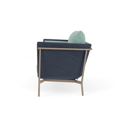 Lloyd Flanders™ Solstice Loveseat  - Denim Blue, French Beige