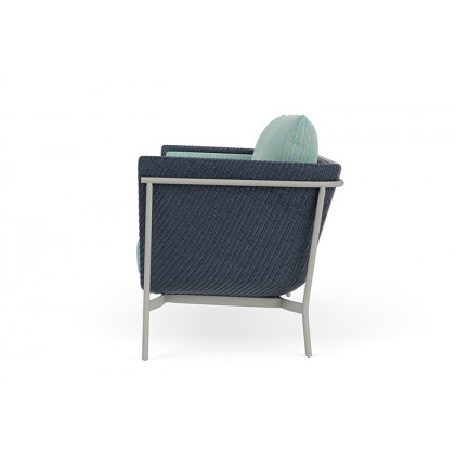 Lloyd Flanders™ Solstice Loveseat  - Denim Blue, Platinum