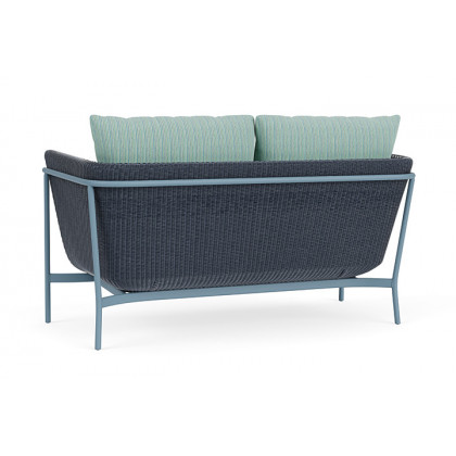 Lloyd Flanders™ Solstice Loveseat  - Denim Blue, Stillwater