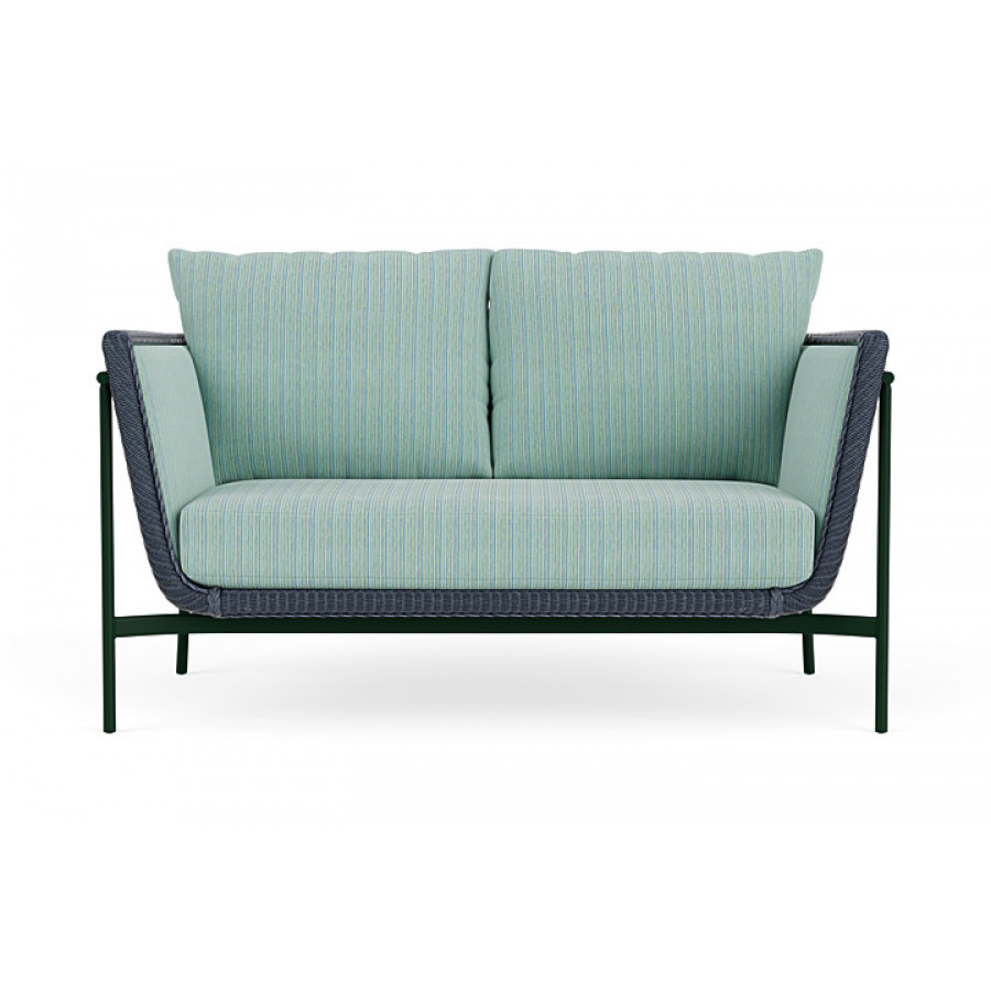 Lloyd Flanders™ Solstice Loveseat  - Denim Blue, Woodland