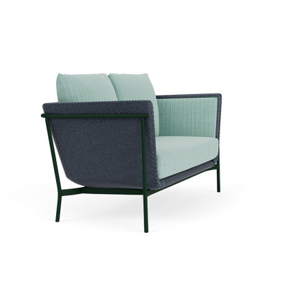 Lloyd Flanders™ Solstice Loveseat  - Denim Blue, Woodland