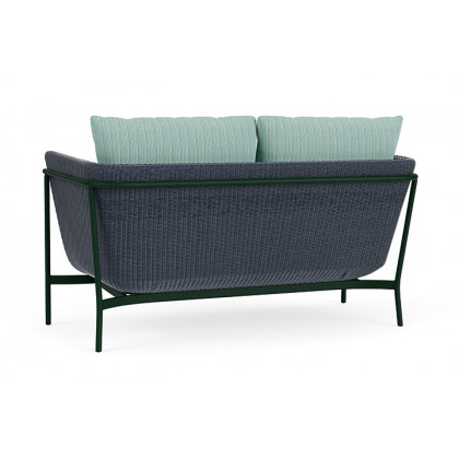 Lloyd Flanders™ Solstice Loveseat  - Denim Blue, Woodland