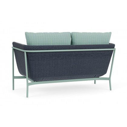 Lloyd Flanders™ Solstice Loveseat  - Denim Blue, Sea Glass