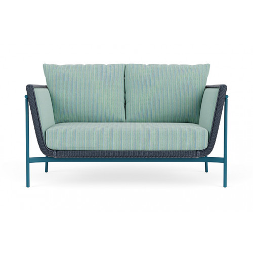 Lloyd Flanders™ Solstice Loveseat  - Denim Blue, Peacock