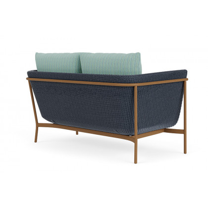 Lloyd Flanders™ Solstice Loveseat  - Denim Blue, Hickory