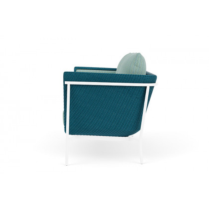 Lloyd Flanders™ Solstice Loveseat  - Peacock, White