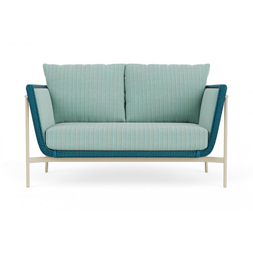 Lloyd Flanders™ Solstice Loveseat  - Peacock, Linen