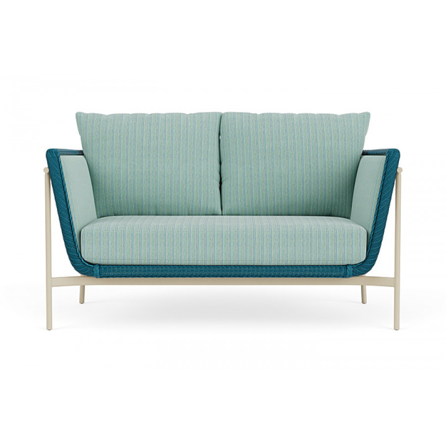 Lloyd Flanders™ Solstice Loveseat  - Peacock, Linen