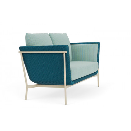 Lloyd Flanders™ Solstice Loveseat  - Peacock, Linen