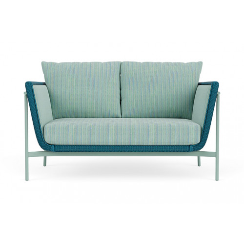 Lloyd Flanders™ Solstice Loveseat  - Peacock, Sea Glass