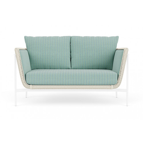 Lloyd Flanders™ Solstice Loveseat  - Ivory, White