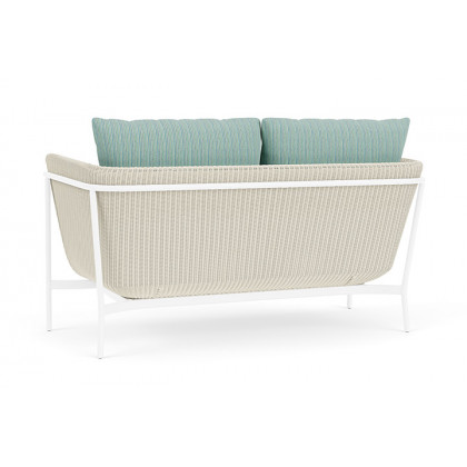 Lloyd Flanders™ Solstice Loveseat  - Ivory, White