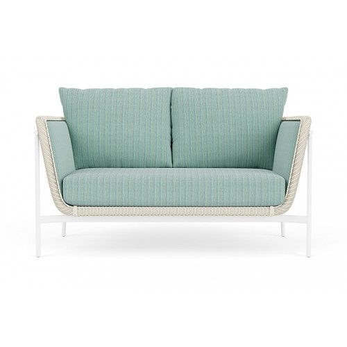 Lloyd Flanders™ Solstice Loveseat  - Ivory, Matte White